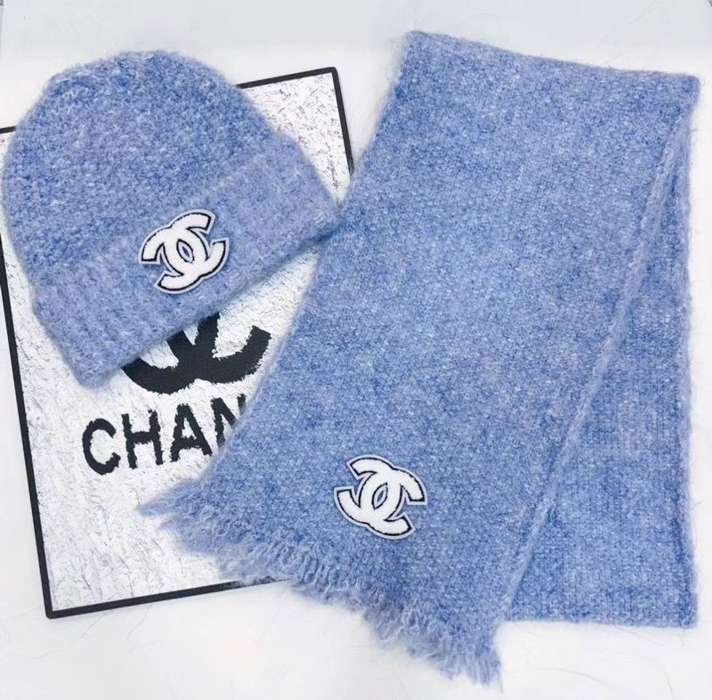 Chanel scarf hat 112507